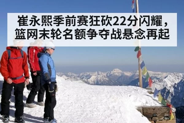 崔永熙季前赛狂砍22分闪耀,篮网末轮名额争夺战悬念再起